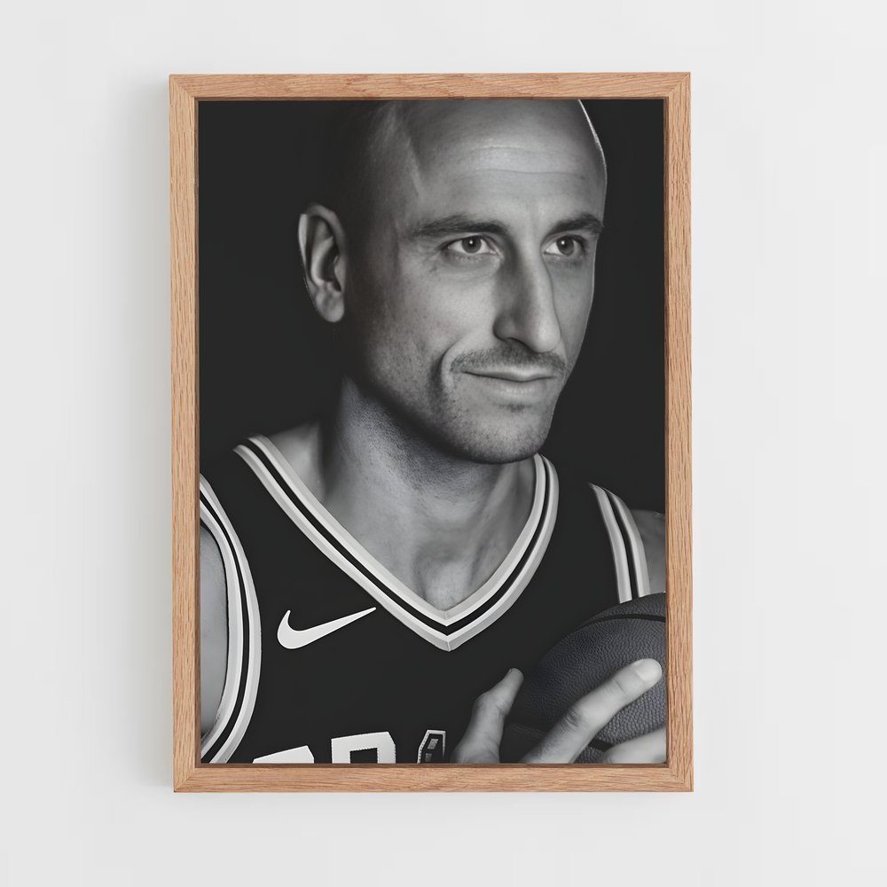 Poster Manu ginobili lois – affiche Basketball (vue 4)